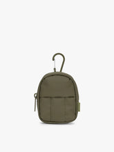 Luka Backpack Zip Bag Charm in Pine