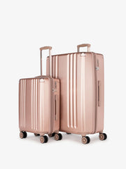 Ambeur 2-Piece Luggage Set in Rose Gold
