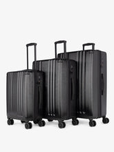 Ambeur 3-Piece Luggage Set in Black