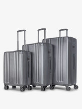 Ambeur 3-Piece Luggage Set in Gunmetal