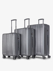 Ambeur 3-Piece Luggage Set in Gunmetal