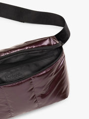 Luka Belt Bag in Glazed Dark Cherry