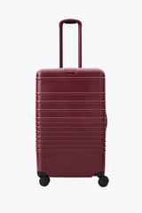 The Medium Check-In Roller in Burgundy