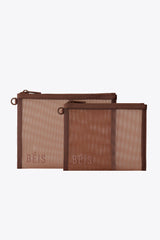 The Mesh Pouch Duo in Maple