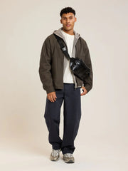 Luka Belt Bag in Glazed Black