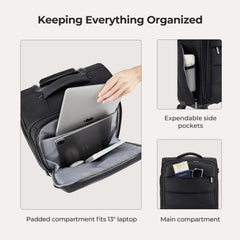 Bagsmart 16" Personal Item Carry on Luggage