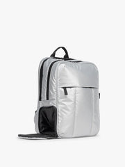 Luka 15 inch Laptop Backpack in Silver