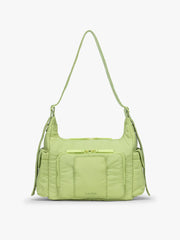 Crossbody Diaper Bag in Lime