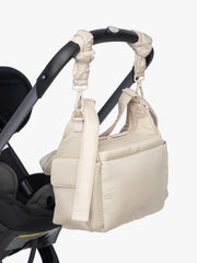 Crossbody Diaper Bag in Oatmeal