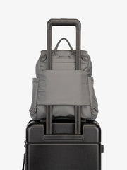 Convertible Mini Diaper Backpack in Slate