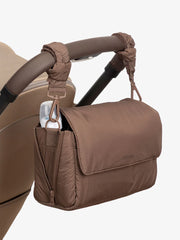 Convertible Stroller Caddy Crossbody in Hazelnut