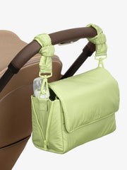Convertible Stroller Caddy Crossbody in Lime