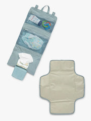 Diaper Changing Pad Organizer in Bluebell