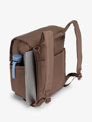 Diaper Backpack with Laptop Sleeve in Hazelnut