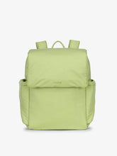 Diaper Backpack with Laptop Sleeve in Lime