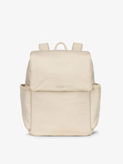 Diaper Backpack with Laptop Sleeve in Oatmeal