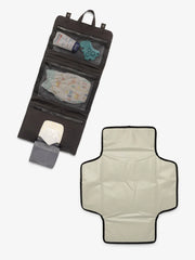 Diaper Changing Pad Organizer in Black