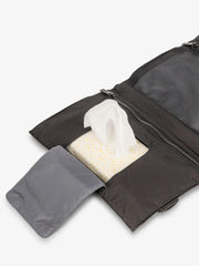 Diaper Changing Pad Organizer in Black