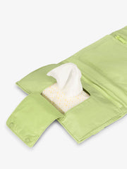 Diaper Changing Pad Organizer in Lime