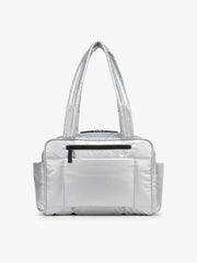 Luka Mini Duffel in Silver