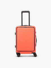 Hue Front Pocket Carry-On Luggage in Poppy
