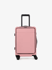 Hue Front Pocket Carry-On Luggage in Mauve