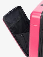 Hue Front Pocket Carry-On Luggage in Dragonfruit