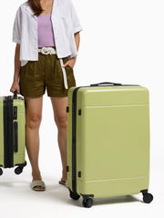 Hue Large Luggage in Key Lime