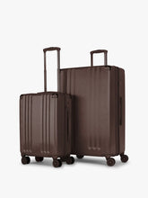 Ambeur 2-Piece Luggage Set in Walnut