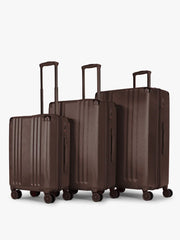 Ambeur 3-Piece Luggage Set in Walnut