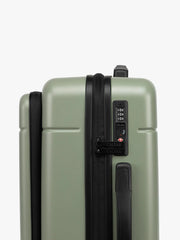 Hue Front Pocket Carry-On Luggage in Juniper