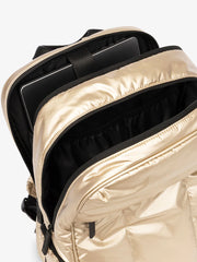 Luka 15 inch Laptop Backpack in Gold