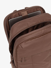 Luka 15 inch Laptop Backpack in Walnut