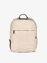 Luka 17 inch Laptop Backpack in Oatmeal