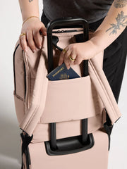 Luka 17 inch Laptop Backpack in Rose Quartz