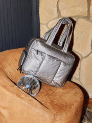Luka Duffel in Gunmetal