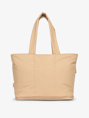 Luka Expandable Laptop Tote in Latte