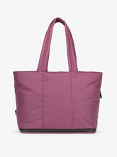 Luka Expandable Laptop Tote in Plum