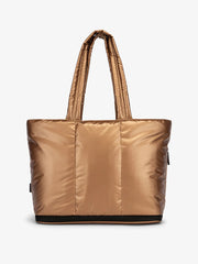 Luka Expandable Laptop Tote in Copper