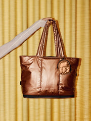 Luka Backpack Zip Bag Charm in Copper