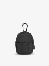 Luka Backpack Zip Bag Charm in Matte Black