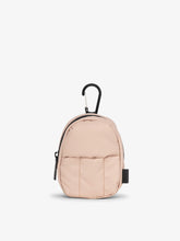 Luka Backpack Zip Bag Charm in Rose Quartz
