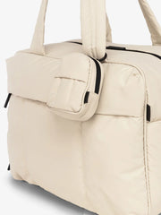 Luka Backpack Zip Bag Charm in Oatmeal