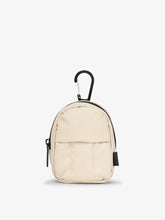Luka Backpack Zip Bag Charm in Oatmeal