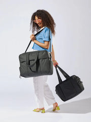 Luka Large Duffel in Matte Black