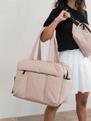 Luka Duffel in Rose Quartz