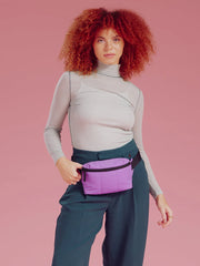Luka Mini Belt Bag in Lilac