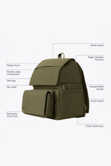 The Ultimate Diaper Backpack in Olive