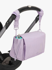 Convertible Stroller Caddy Crossbody in Orchid
