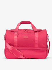 Stevyn Duffel Bag with Shoe Compartment in Dragonfruit